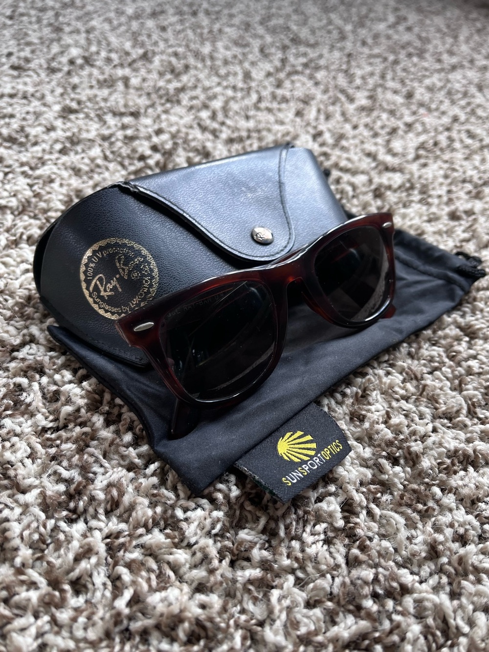 Ray-Ban Wayfarer Tortoise Sunglasses